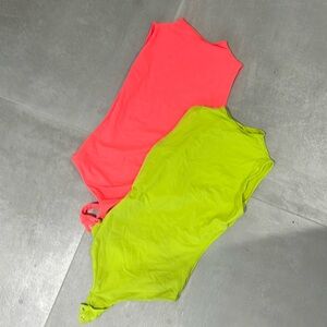 Skims neon bodysuits